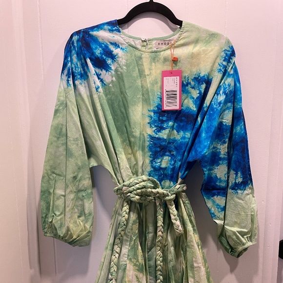RHODE NWT Ella Tie-Dye dress - Picture 3 of 11